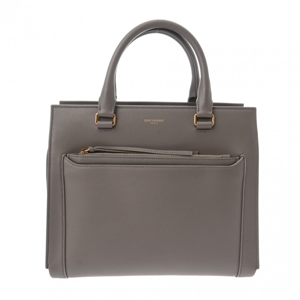 Saint Laurent Eastside Small Grey Calf Handbag Back
